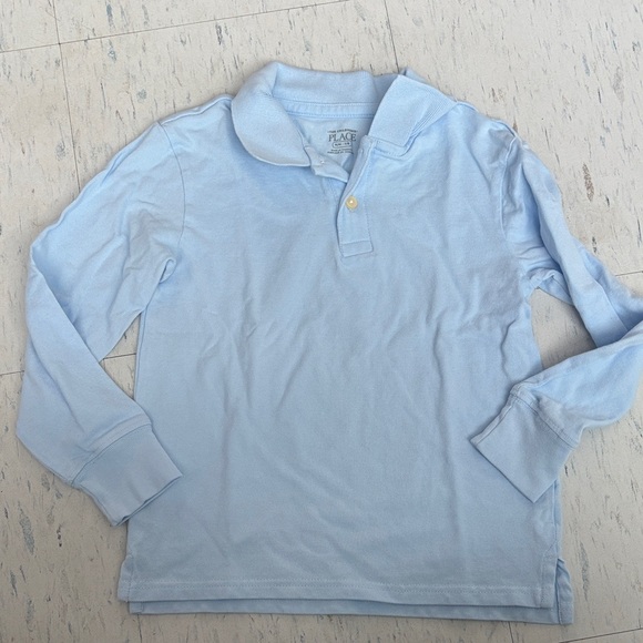 The Children's Place Other - The Children's Place Sky Blue Polo Shirt size 7/8